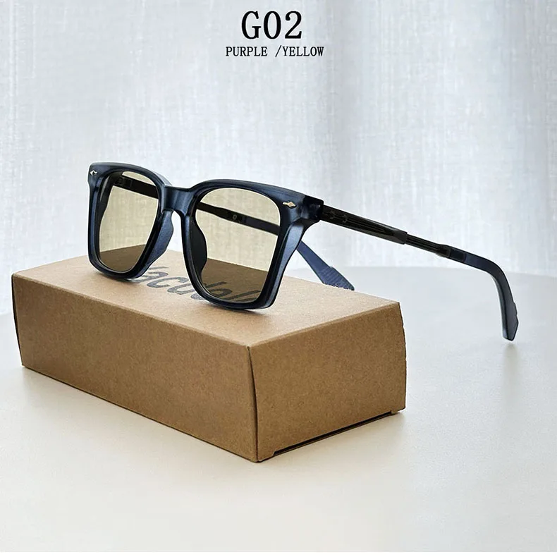 Mode Sonnenbrillen Frauen 2025, Vintage Quadrat Sonnenbrille Männer Retro Brille Dropshipping Gafas De Sol Hombre Lunette Soleil Femme – Detail 2