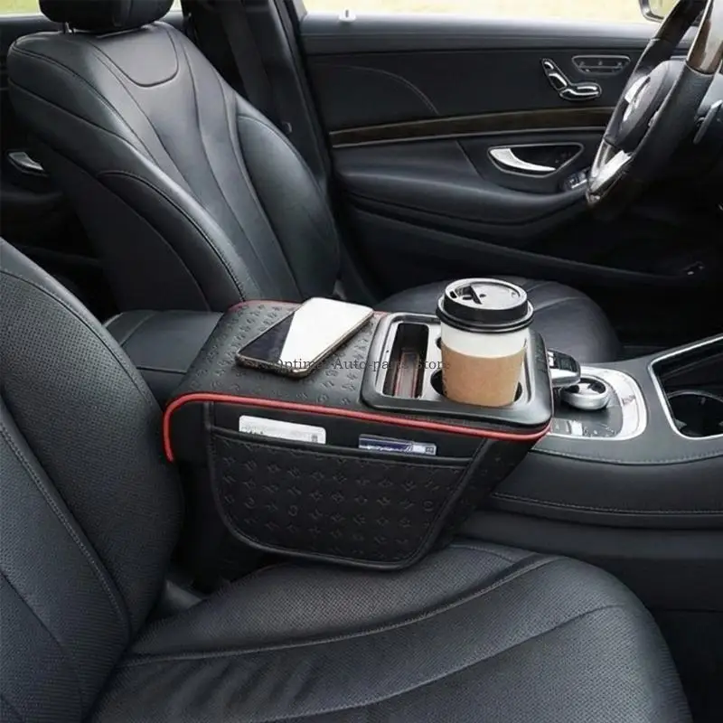  Memory Armrest Pad Providing Support & Storage Space for Vehicle Interiors