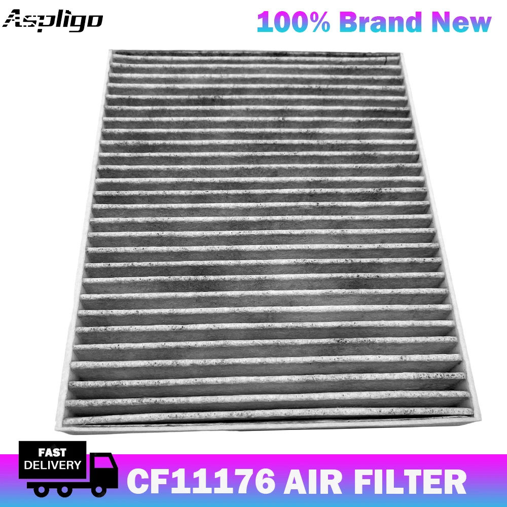 Aspligo 1PCS CF11176 Activated Carbon Fram Cabin Air Filter For FORD EXPLORER FLEX TAURU 2009-2019/ For MKS MKT 2010-2019