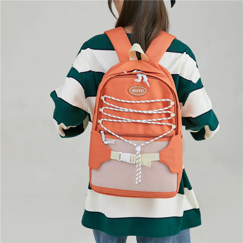 Mochilas escolares para niñas adolescentes, mochila japonesa para niños y niñas, bolsa de libros para mujeres, regalo impermeable