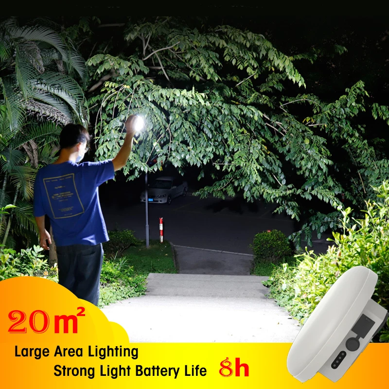 Portable Camping Lantern Rechargeable Strong Light Camping Lamp LED Bulb Emergency High Power Tent Lighting Flashlight Equipment