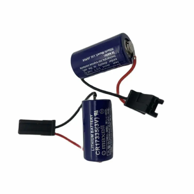 2pcs/lot CR17335 3V 1750mAh Lithium Battery Pack