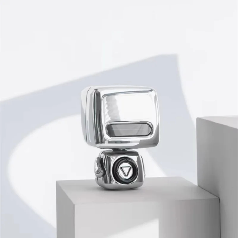 Robo Buddy Haut-parleur Bluetooth Mini haut-parleur sans fil portable avec basses profondes Décoration de bureau cool pour adultes et enfants, cadeau technologique de nouveauté