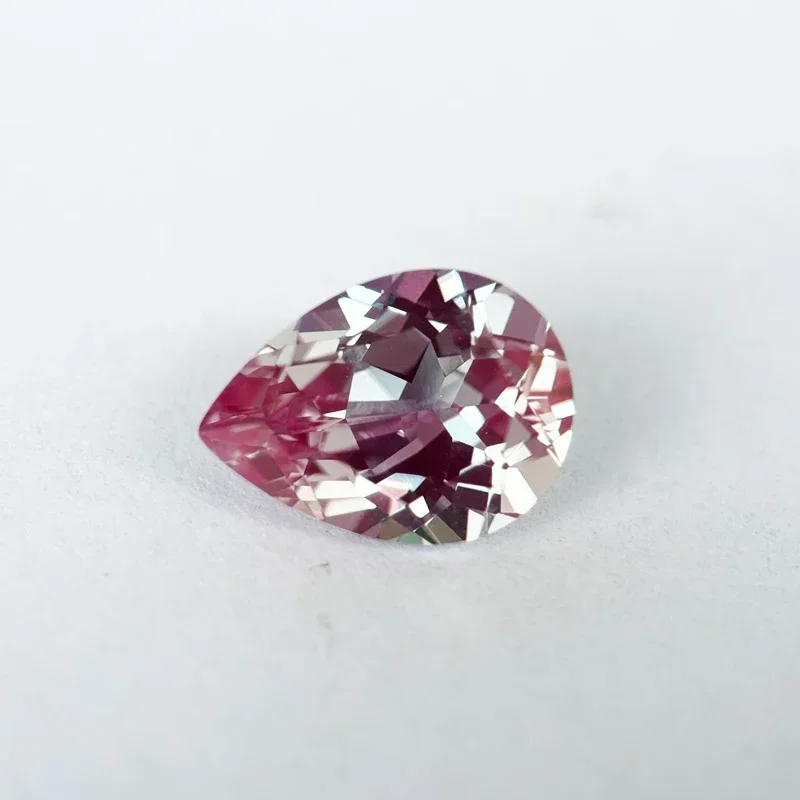 

Alexandrite Pear Shape VVS1 Lab Grown Gemstone Color Changing Stone DIY Jewelry Making Materials with Certificate Wholesale