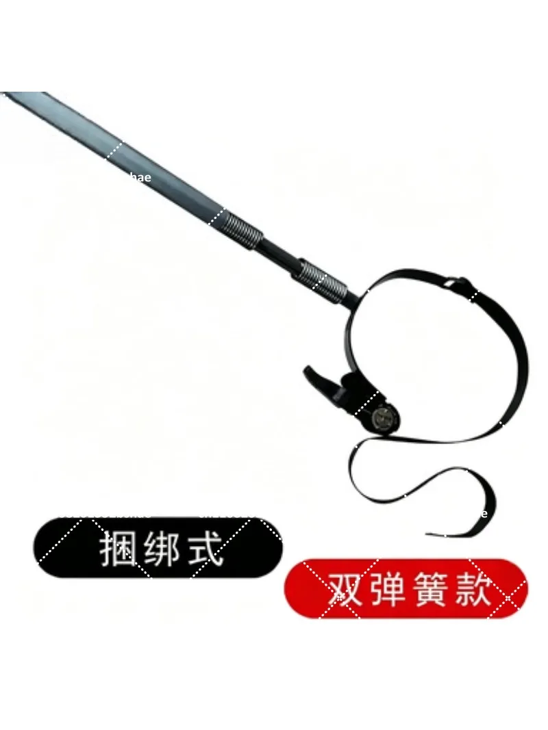 Tai Chi Push Hand Silk Winding Stick Wing Chun Suction Cup Spring Pile Trainer Extended Type