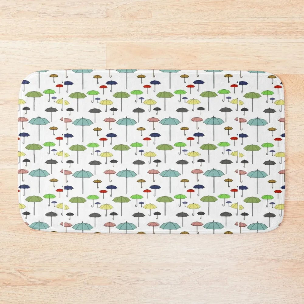 

Umbrella pattern Bath Mat Bathroom Rugs Showers Mat