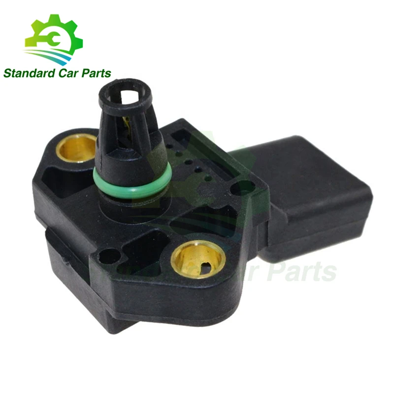 

New Intake Air Boost Pressure Map Sensor For Audi A2 A3 A4 Avant A5 A6 A8 Q5 Q7 TT VW Seat Skoda 0281002401 038906051C