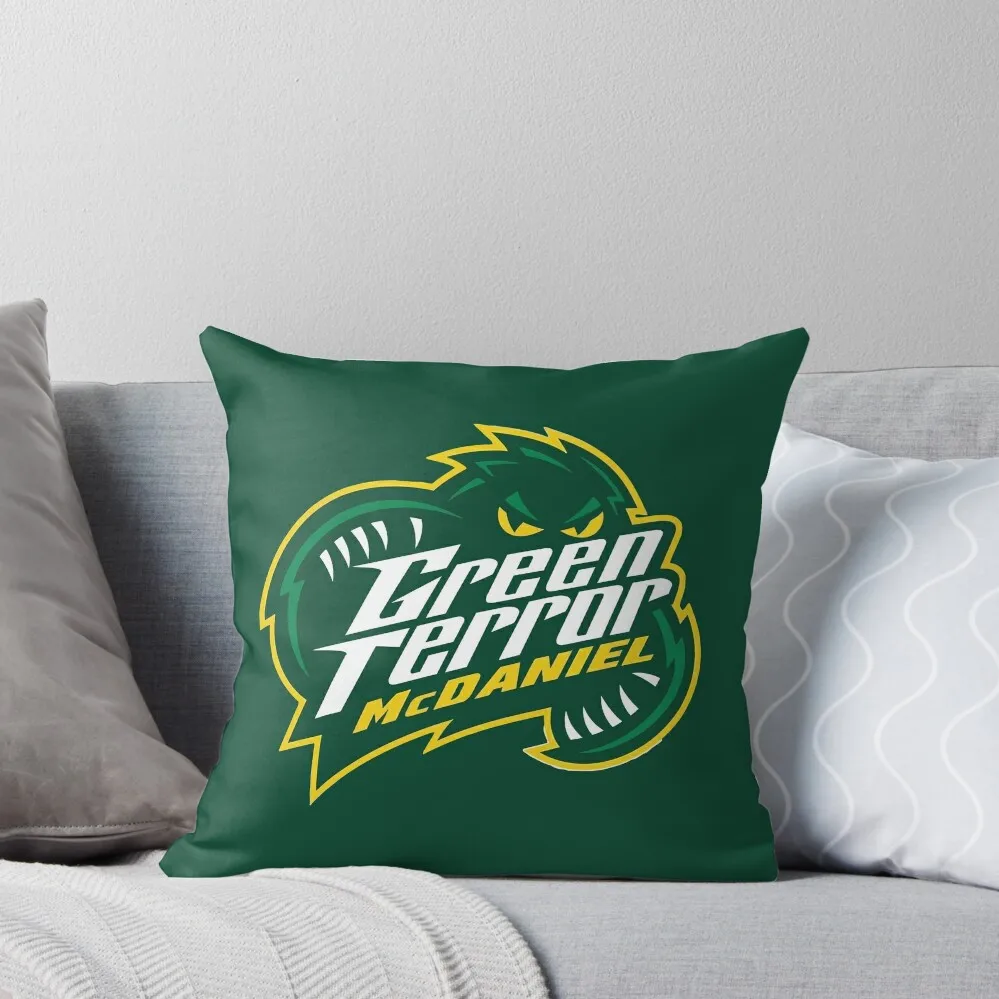 Mc D Green T Team Throw Pillow Sofa Covers For Living Room Anime pillow