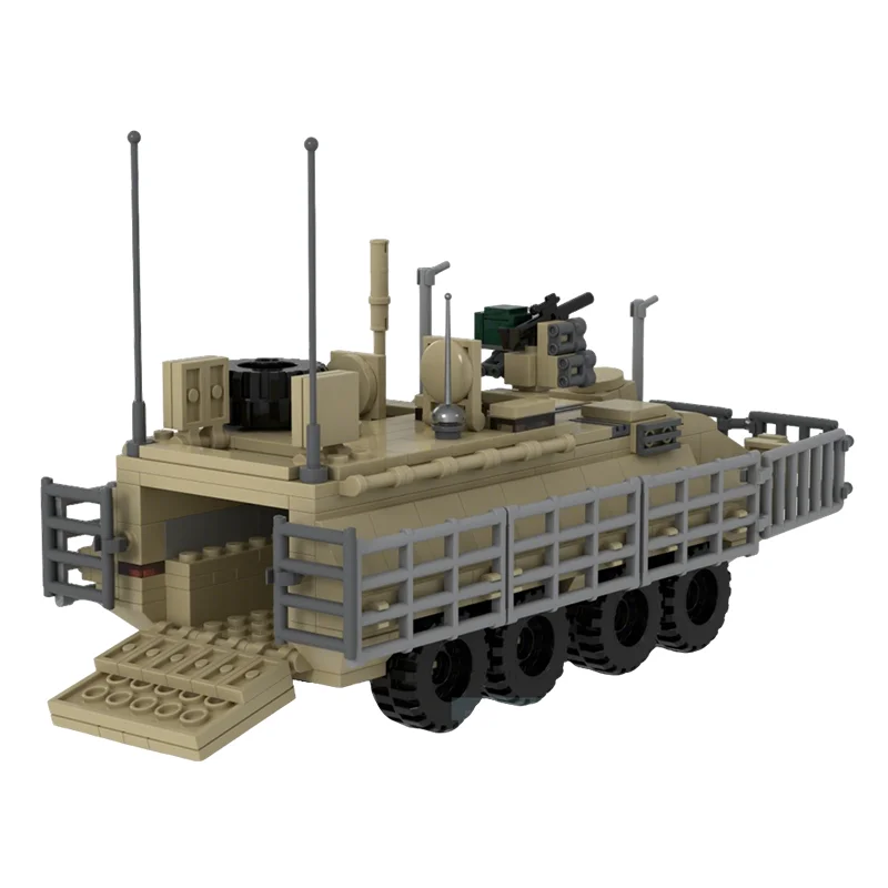 361ピース-moc-m1126-ストライカーapc-モデル-ビルディングブロック-おもちゃ-建築-クリスマスギフト-誕生日プレゼント-組み立て式-クリエイティブ教育アイデア