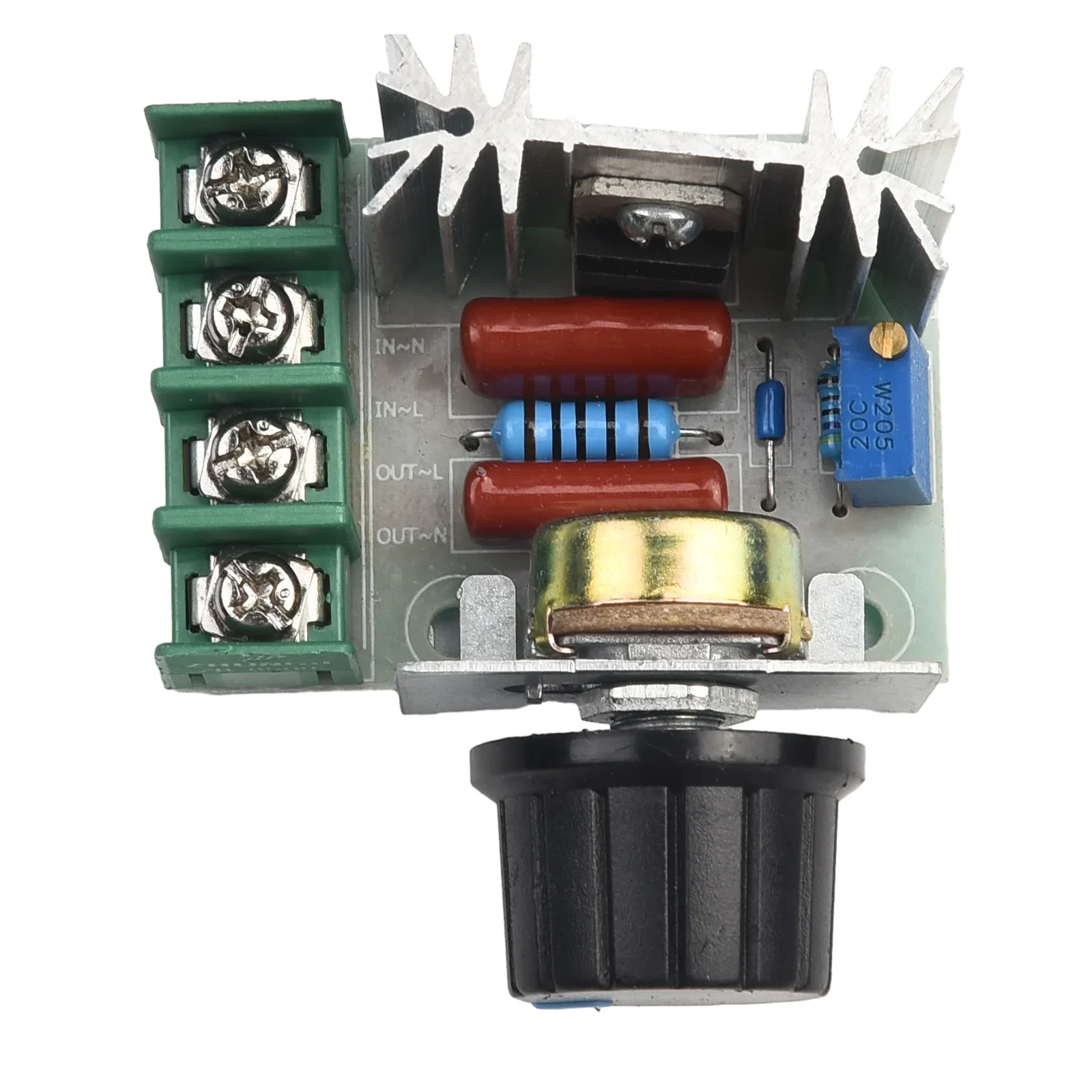 1pc Dimmers 220V 2000W Motor Speed Controller SCR Electronic Voltage Regulator Thermostat Home Improvement Accessories