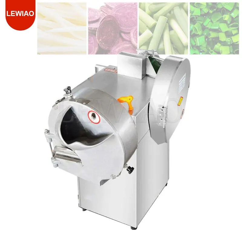 Commercial Automatic Potato Carrot Dicing Shredder Root Vegetables Slice Silk Strip Diced Segment Broken Machine