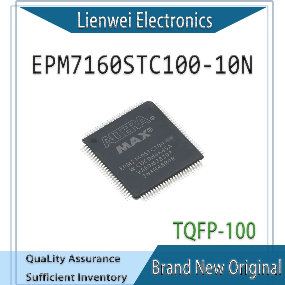 

100% New Original EPM7160STC100 EPM7160STC100-10N EPM7160 IC Chipset TQFP-100