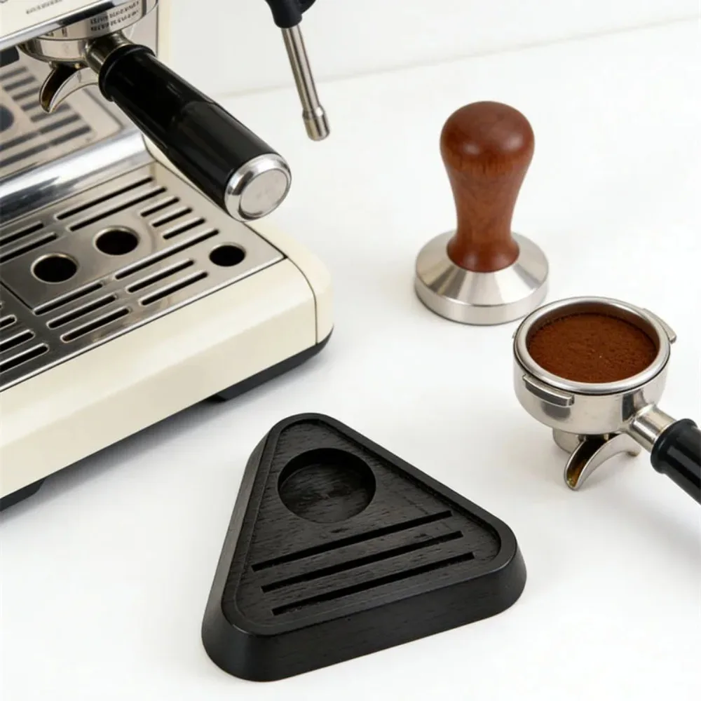 Triangular 51/53/58 MM Coffee Grounds Screen Stand Drop-proof Stable Base Coffee Filter Screen Rack Reusable Professional