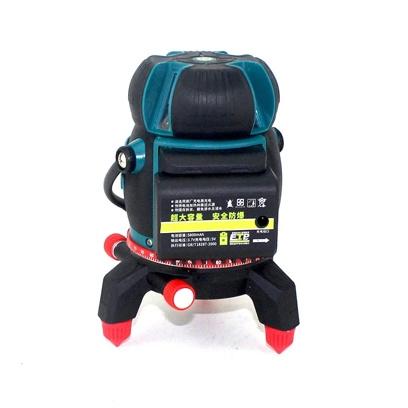 Imagem -03 - High Precision Linha Automática Nivelamento Instrumento Laser Nível de Luz Verde Infravermelho Forte ao ar Livre 2-line 3-line 5-line