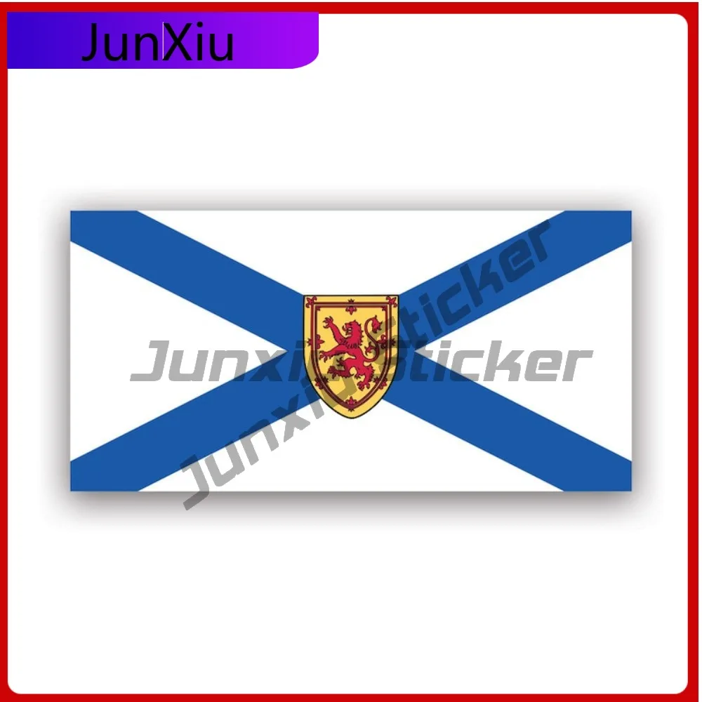 

Nova Scotia Flag Sticker Creative Decals Uv Protected Canada Ns Province State Flag Patriotic Car Sticker Vinyl Decal Waterproof