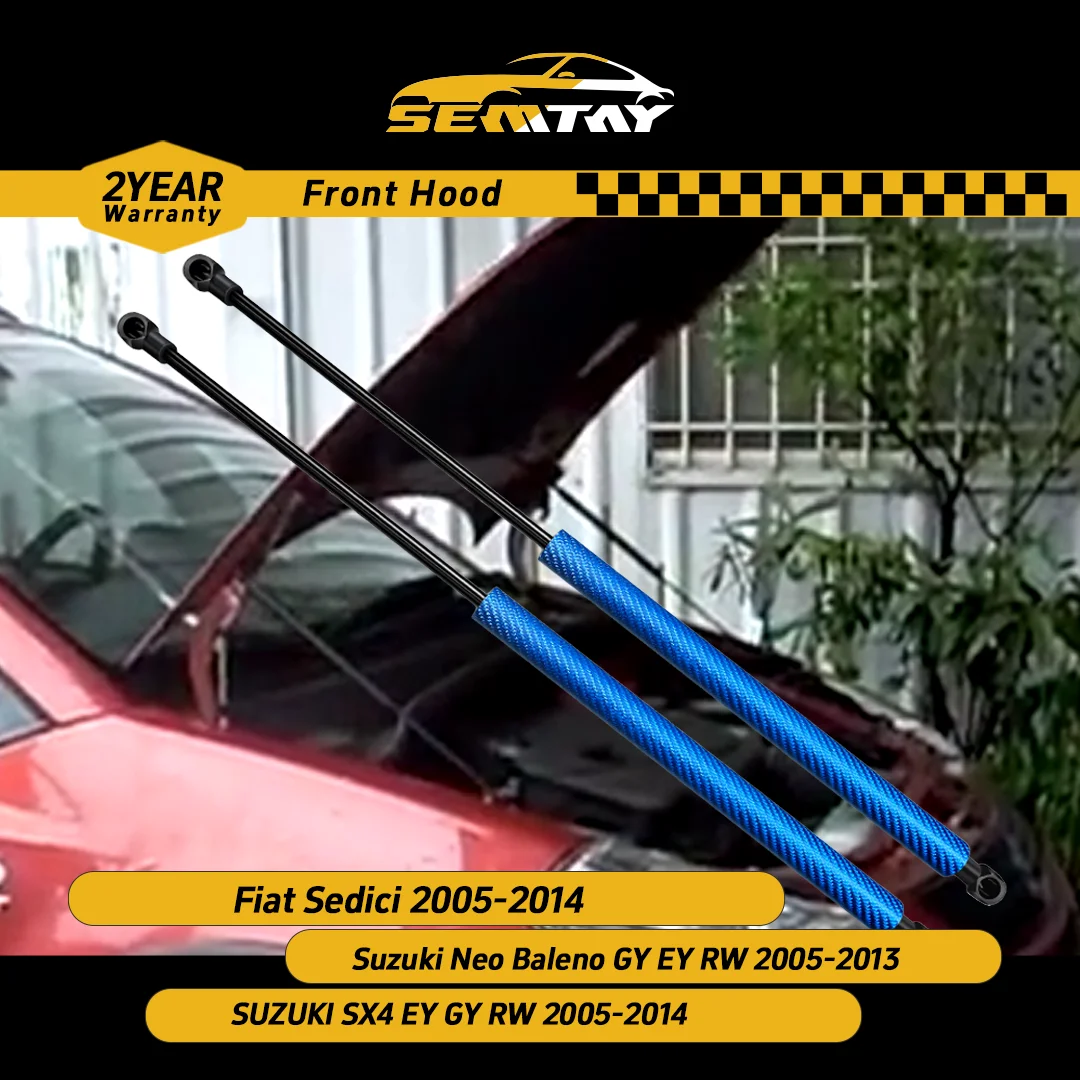 

Стойки капота SEMTAY, совместимые с Fiat Sedici 2005-2014/Suzuki Neo Baleno GY EY RW 2005-2014, поддержка подъема капота, амортизатор