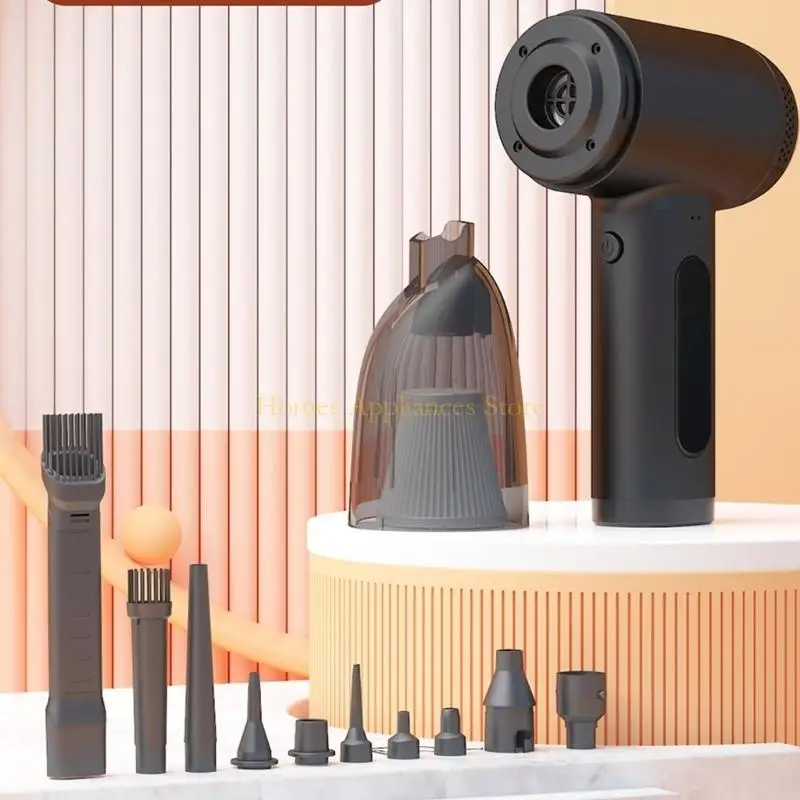 D0AB Беспроводной портативной вакуумной очиститель для автомобильного портативного вакуумного очистителя влажный/сухой