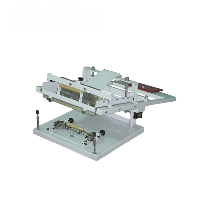 

Taoxing mini manual round hand screen printing machine for Wine bottle/pen