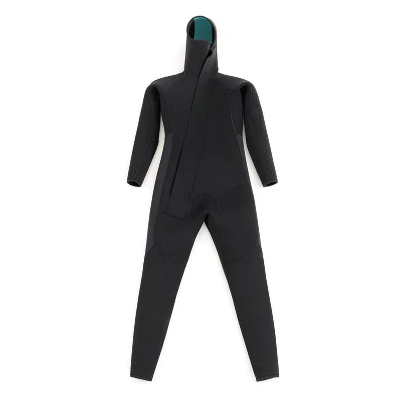 

Outdoor Hooded Wetsuit Men's 3/5/7 MM Warm Winter Swimsuit Cold Wet Surf Suit