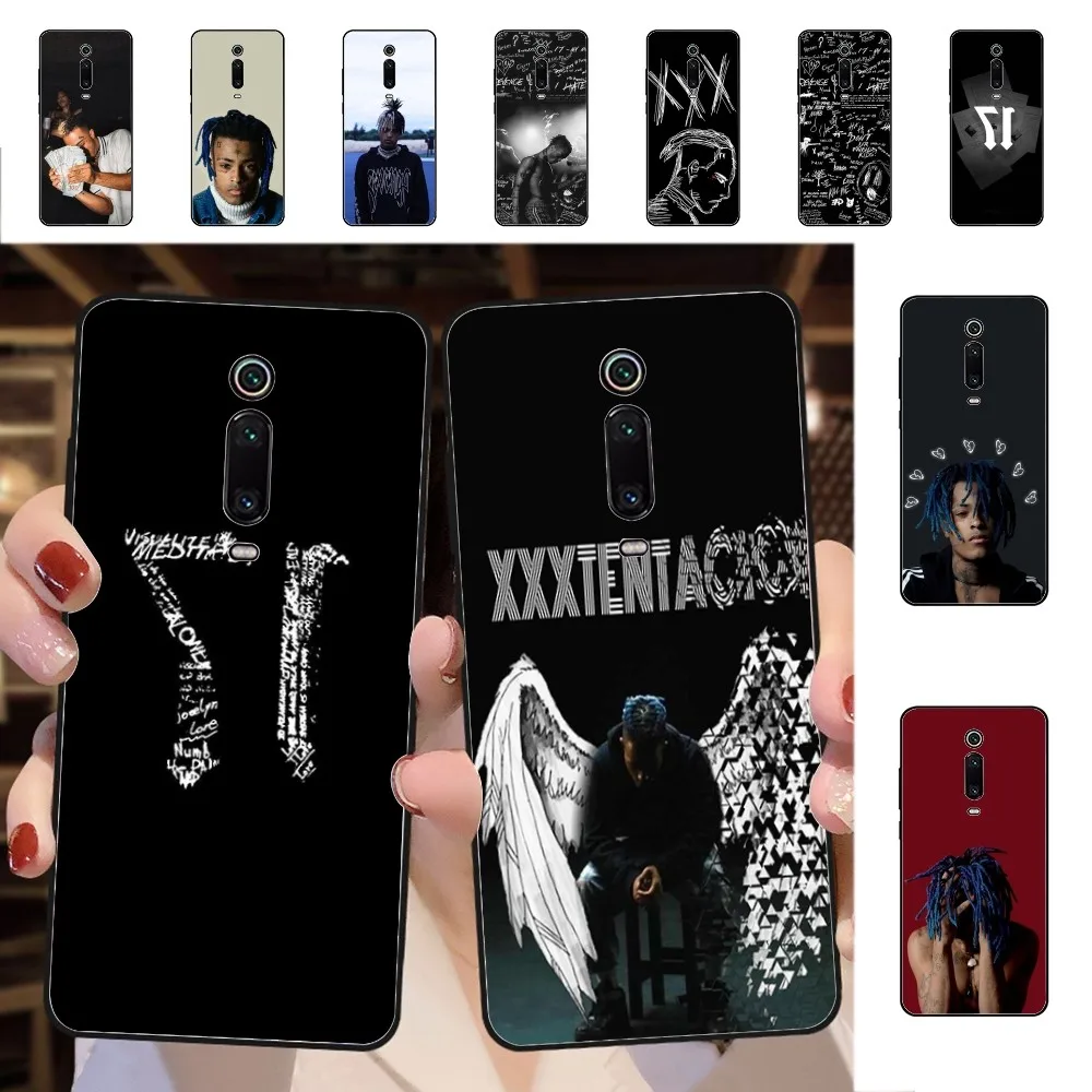 X-XXXTentacions 17 Rapper Phone Case For Redmi 5 6 7 8 9 10 Plus Pro 6 7 8 9 A GO K20 K30 K40 Pro Plus F3 Fundas