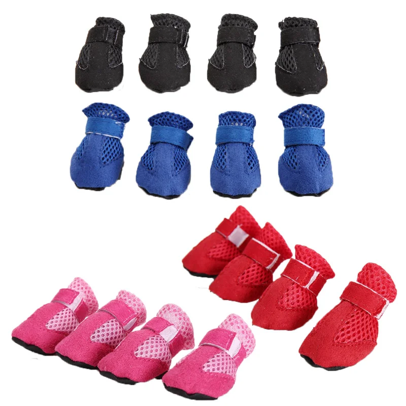 

Summer Dog Shoes Pet Casual Shoes Mesh Breathable Comfortable Soft Sole Shoes Indoor Shoes Teddy Bichon Shoes Suppl