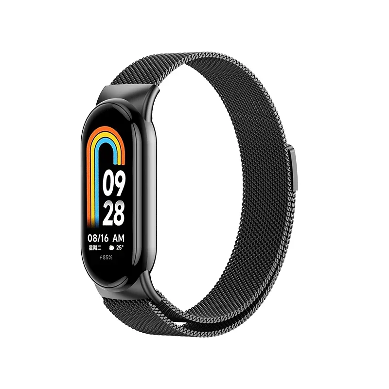 Milanese-Armband für Xiaomi Band 11 10, magnetisches Metallarmband, Edelstahl, bequemes Handgelenksband, Mi Band 8 9, Riemen, Correa – Detail 3