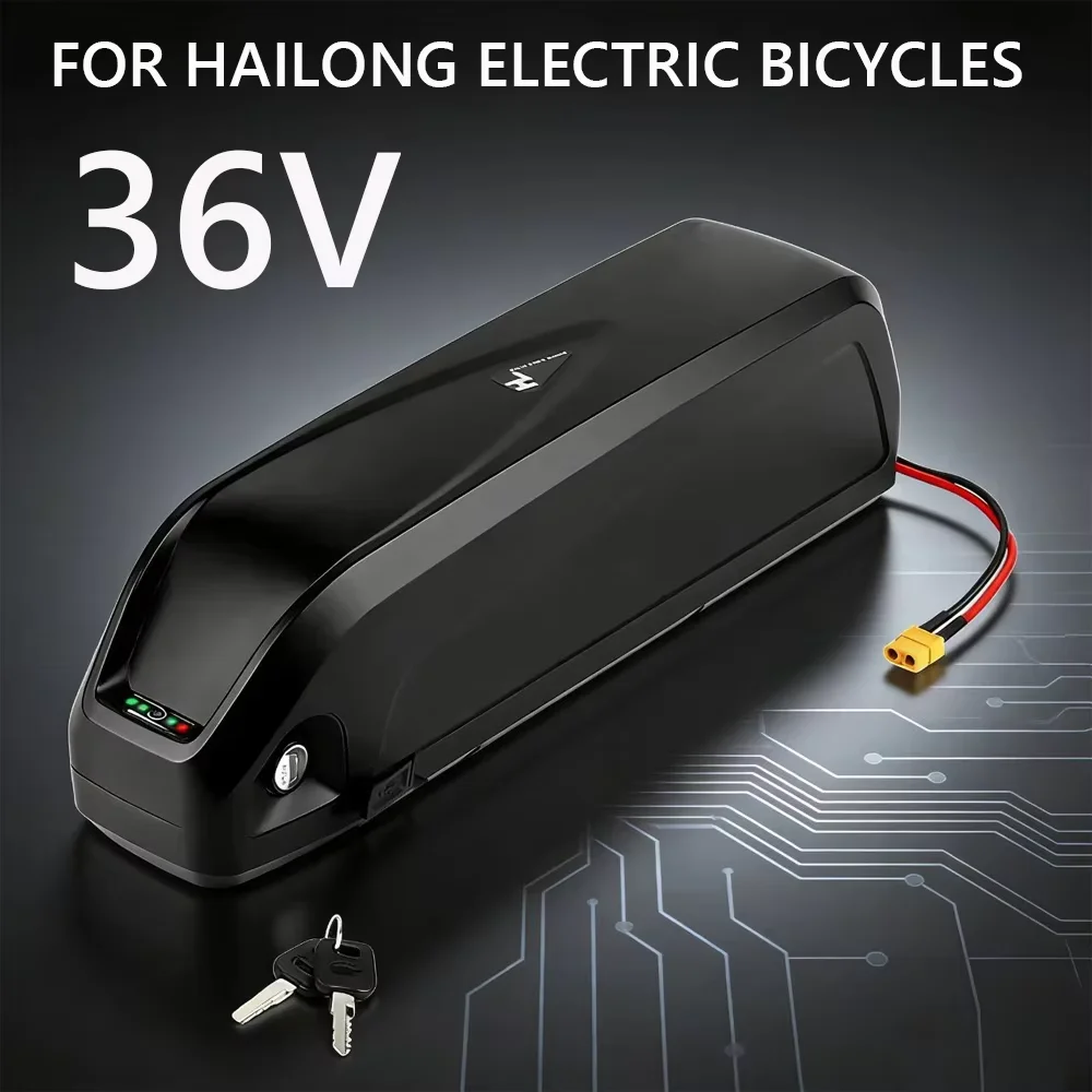 

Hailong Battery 36V 40Ah 50Ah 60Ah 18650 lithium battery pack For Bafang BBS02 BBS03 BBSHD Motor With charger