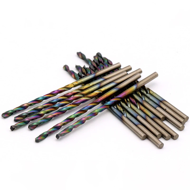 1/5/10PCS 0.8-2.2mm Trempé HSS Foret Hélicoïdal 2.35mm Tige Mini Foret Outil Rotatif Pour Trou D'ouverture En Métal/Bois/Plastique