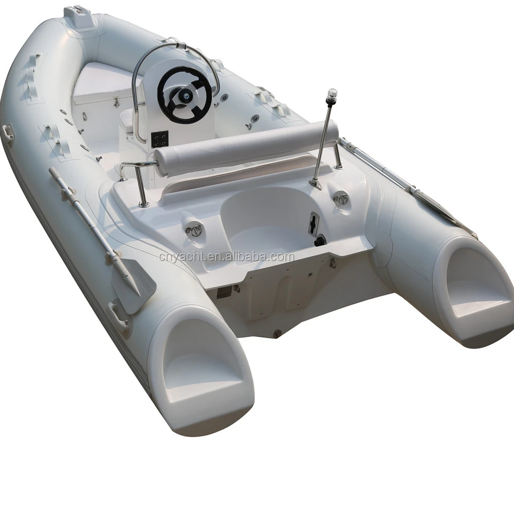 4.3M Deep V Hull Rigid Rib Inflatable Pvc Boat With Rtificate