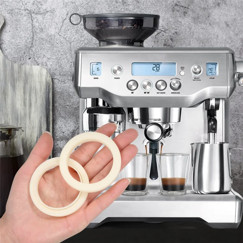 Breville 878/870/860/840/810/500/450 용 4PCS Brew 그룹 헤드 씰 가스켓 54Mm 그룹 헤드 교체 예비 부품 부품