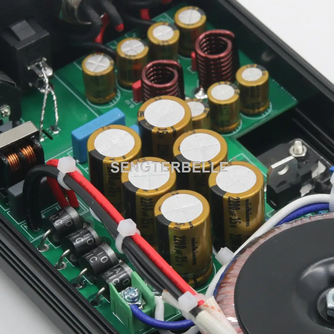 Finished 50W Audio LPS Ultra-Low Noise Regulated Linear Power Supply DC5V /DC9V /DC12V /DC18V/DC24V