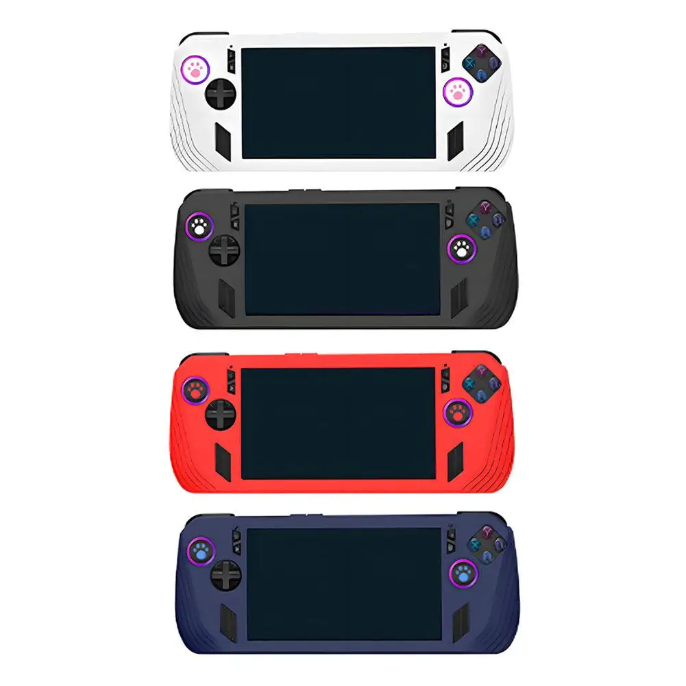 Capa Protetora de Silicone para ASUS ROG e Console de Jogos Ally, Protetor Anti-Arranhões, Luva Shell, Acessórios para Jogos
