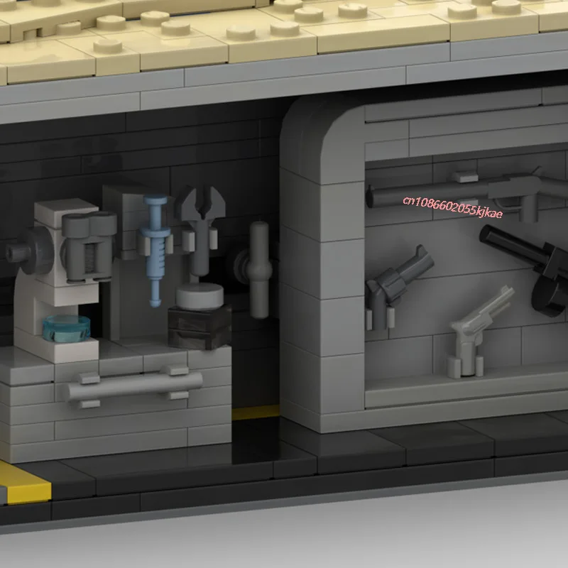 NOWY 1630 SZTUK Seria Movie Fallout Moc modułowy Fallout Nuclear Shelter Vault model DIY kreatywne pomysły ChildToy urodziny prezentowe bloki