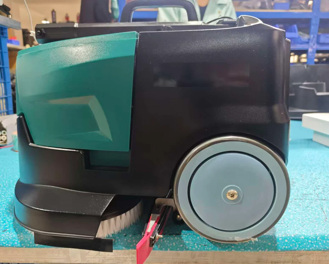 Electric automatic small handheld floor cleaner