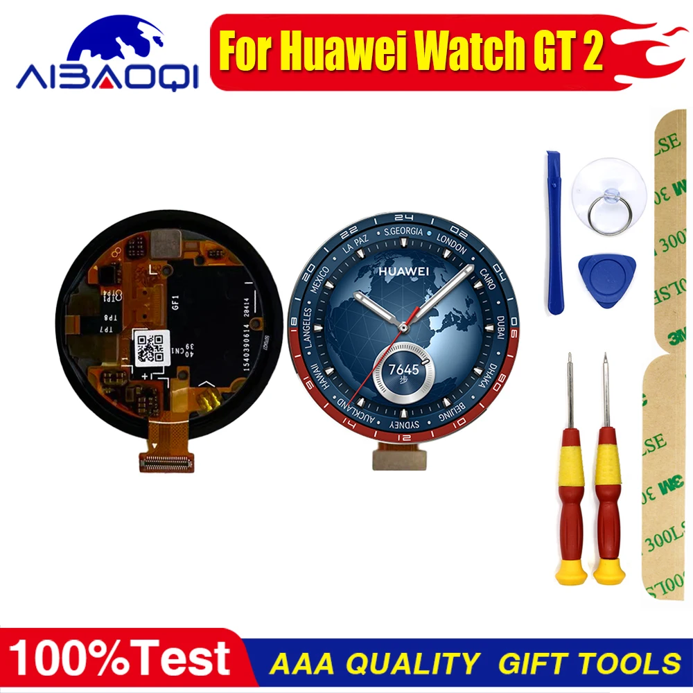 GT 2 İçin En İyi Ekran Paneli: Huawei Watch GT 2 LTN-B19 DAN-B19 LCD Ekran Paneli Değerlendirmesi