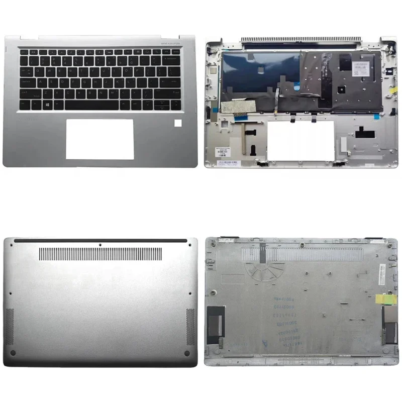 New For EliteBook X360 1030 G2 HSN-104C Laptop LCD Back Cover Front Bezel Upper Palmrest Bottom Base Case Keyboard Hinges