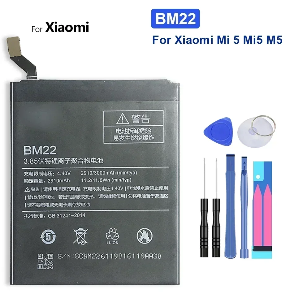 Battery BM3J, BM22, BM36, BM4E, BM3L, BM3E, BM3F, BM3D, BM4H, BM4F, BM3M,For Xiaomi Mi 8Lite, 8, 9, SE, Pro, 8Pro, 5, 5S, 10