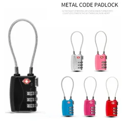 Lintolyard Travel Products Tsa719 Customs Lock Customs Password Lock Travel Padlock Wire Rope Customs Lock Spot