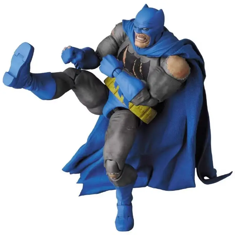 Mafex Comics Action Figure Model Toys, Batman, The Dark Knight, Version Bleue, Collection Figurines, Auckland Anime, Dc, Original