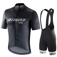 Conjunto de Jersey de Ciclismo del equipo profesional, Ropa de Ciclismo, camisetas para bicicleta de carretera, traje, pantalones cortos con pechera, Maillot de Ciclismo de montaña, 2025