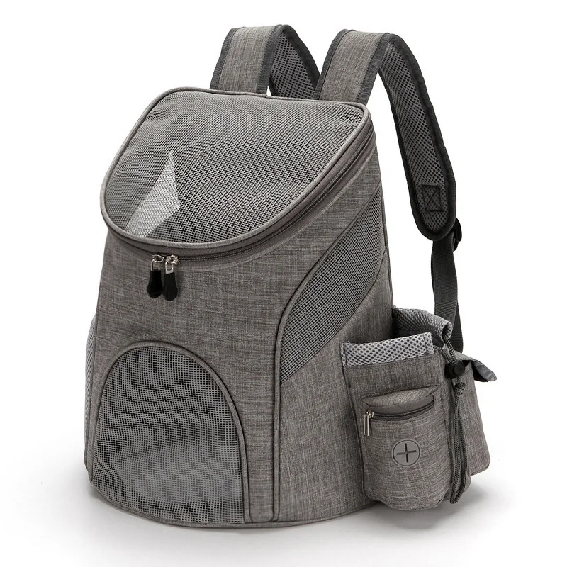 

Pet Carrier Bag Outdoor Cat Backpack Portable Collapsible Mesh Breathable for Medium Cat Dog Backpacks