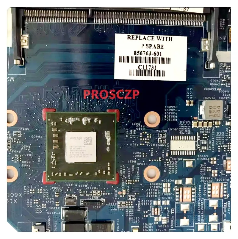 Carte mère d'ordinateur portable HP 17-Y, 856763-601, 856763-001 Carte mère de haute qualité pour carte mère d'ordinateur portable 15286. 08G03.0011 avec CPU E2-7100 100% Test OK