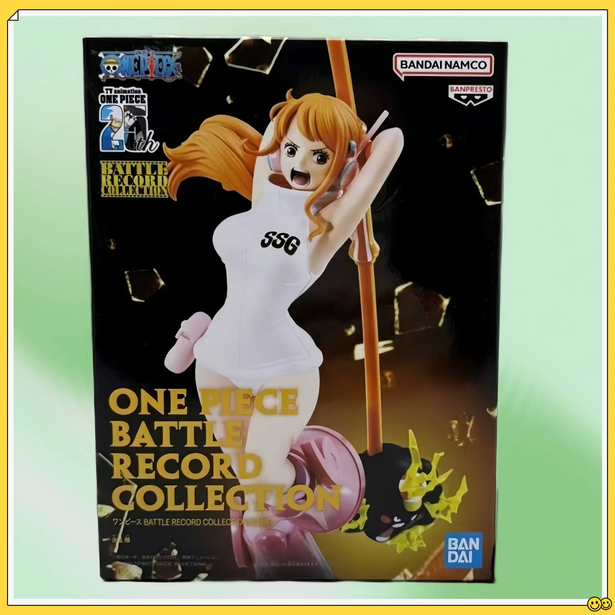

Bandai Banpresto One Piece Nami Egghead Standing Figure 15cm Battle Record Collection Anime Model Figure - in Stock