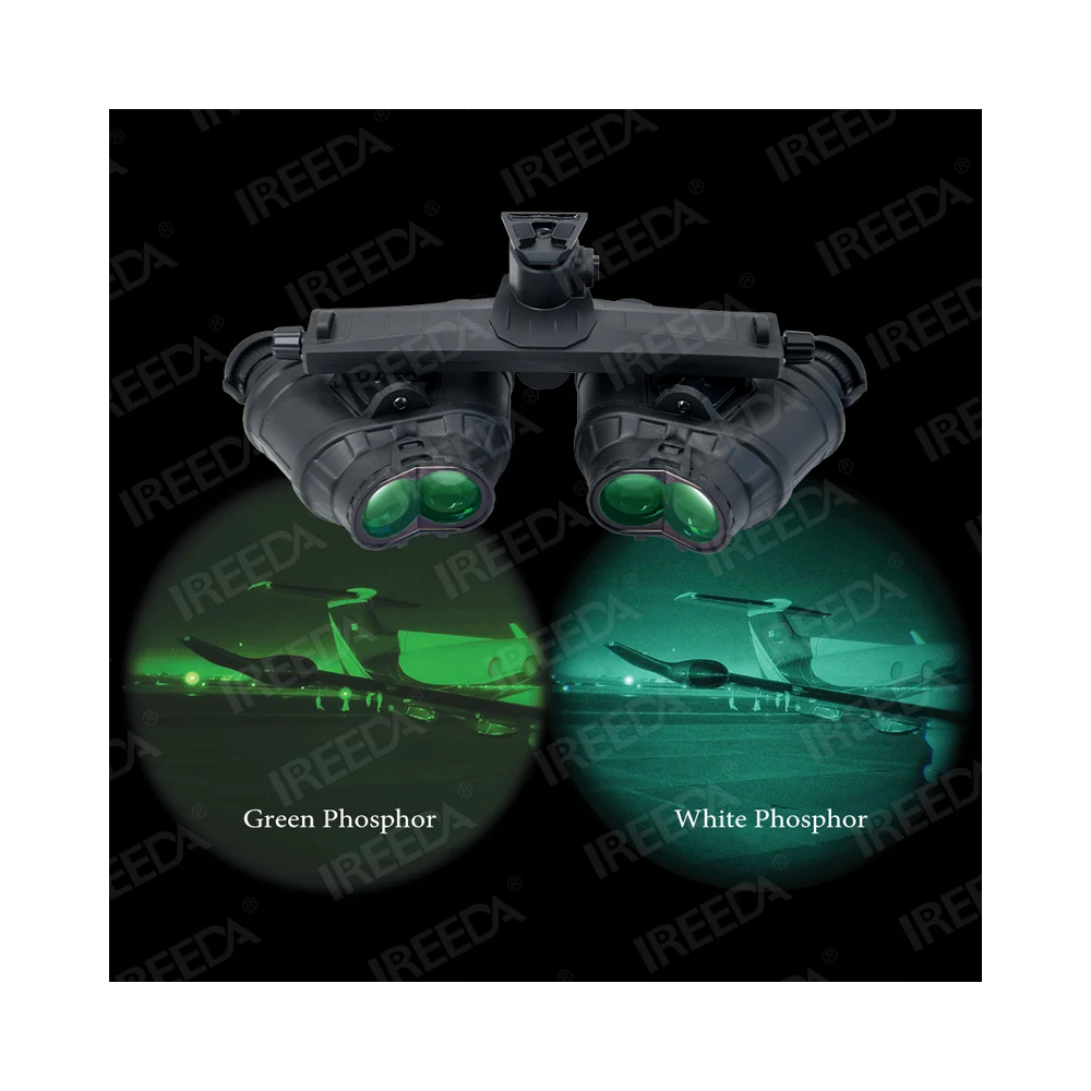 

IREEDA GPNVG-18 FOV 120*50 1x Magnification Waterproof Wildlife Observation 4 Tube Panoramic Night Vision Goggles
