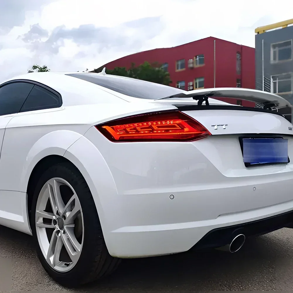 

Модернизированные высококачественные автоматические задние фонари для Audi TT TTRS 2015-2018, светодиодные автомобильные задние фонари в сборе, аксессуары для динамических указателей поворота