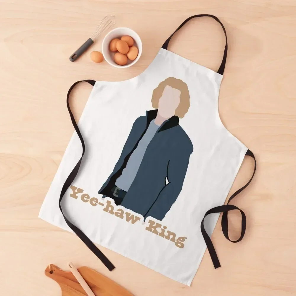 

Jasper Hale (Cullen) - Yee-haw King Apron kitchen girl Kitchen Chef For Nail Stylist Apron