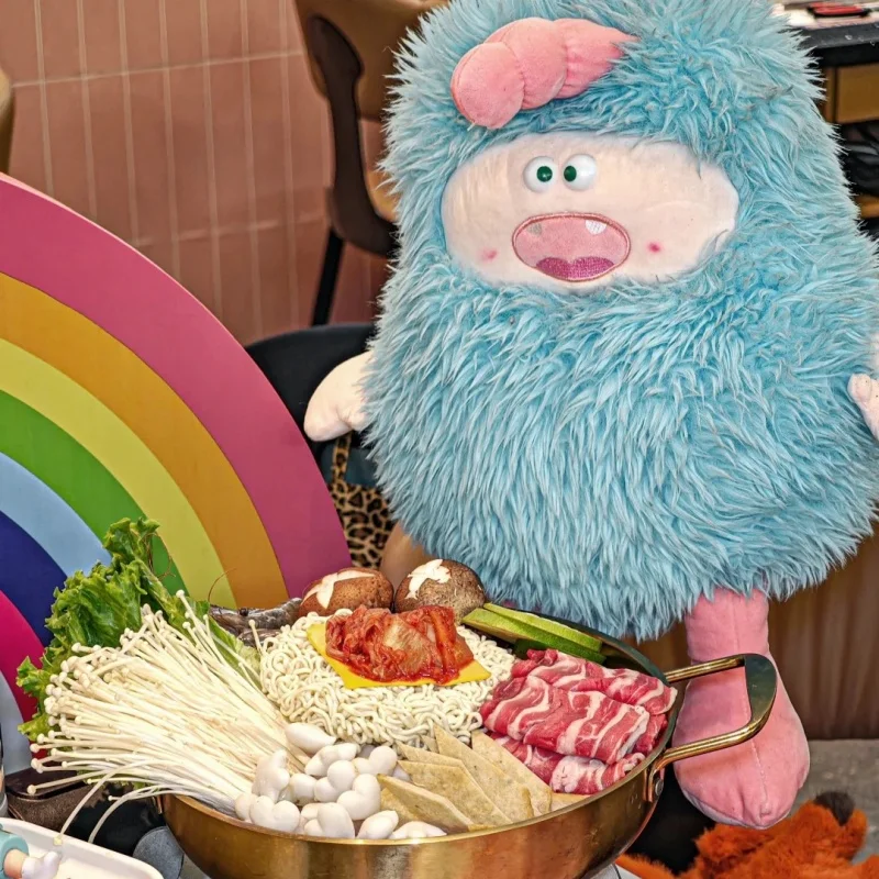 

Cute Furry Monster Plush Toy, A Funny And Quirky Long Haired Doll From Kawaii Home Decoration Children'S And Birthday Gift