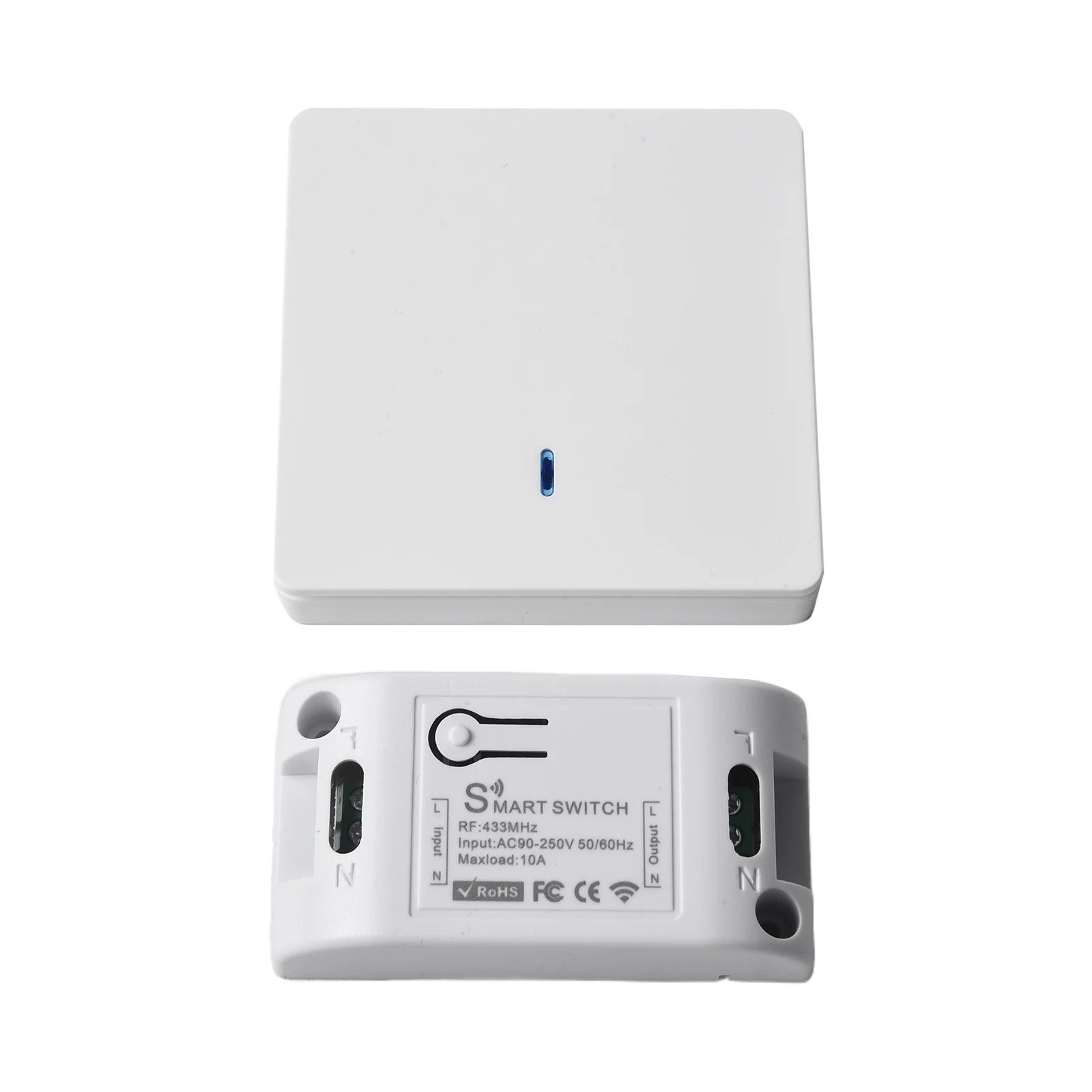 Wireless Wall Light Switch 433MHz Remote Control Push Button Panel No Wiring Needed For Home Lamp Motor Fan Electrical Outlet Pa