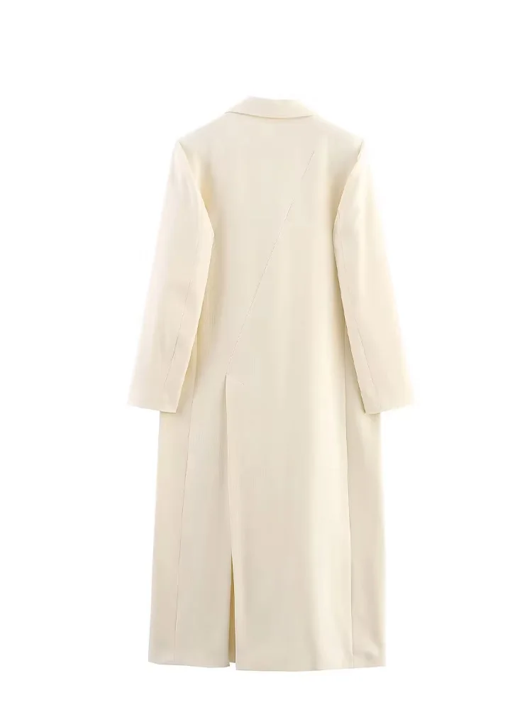 เสื้อโค้ทผู้หญิงแฟชั่นฤดูใบไม้ร่วงฤดูหนาว ปกเสื้อแบบปกเชิ้ต มีกระเป๋า ติดกระดุมแถวเดียว แขนยาว สไตล์ลำลอง เสื้อแจ็คเก็ตสตรีทแวร์