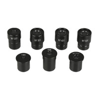 2X 3X 10X 16X 20X 25X 30X 50X Wide Field Microscope Eyepiece with 23.2mm Mounting Size for Biological Microscope